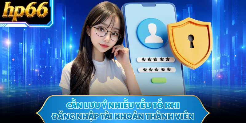 Cần lưu ý nhiều yếu tố khi đăng nhập tài khoản thành viên