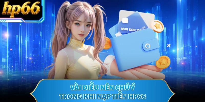Vài điều nên chú ý trong khi nạp tiền HP66